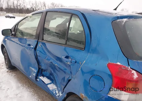 2009 Toyota Yaris из США, поврежденный, VIN JTDKT903395259984